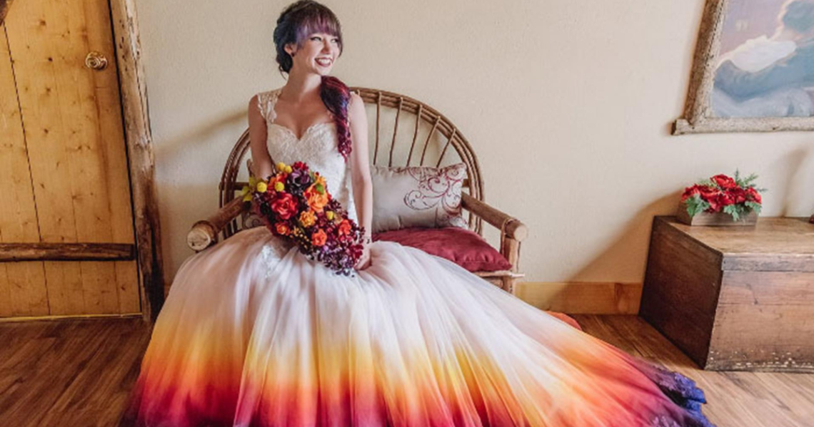 15 Brides That Embraced A Different Look On Their Wedding Day